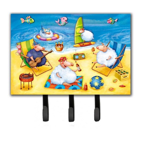 Carolines Treasures Party Pigs on the Beach Leash or Key Holder APH0081TH68 - main
